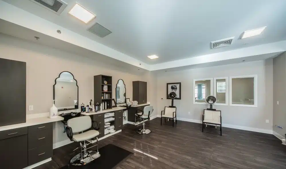 Salon Area of Senior Living